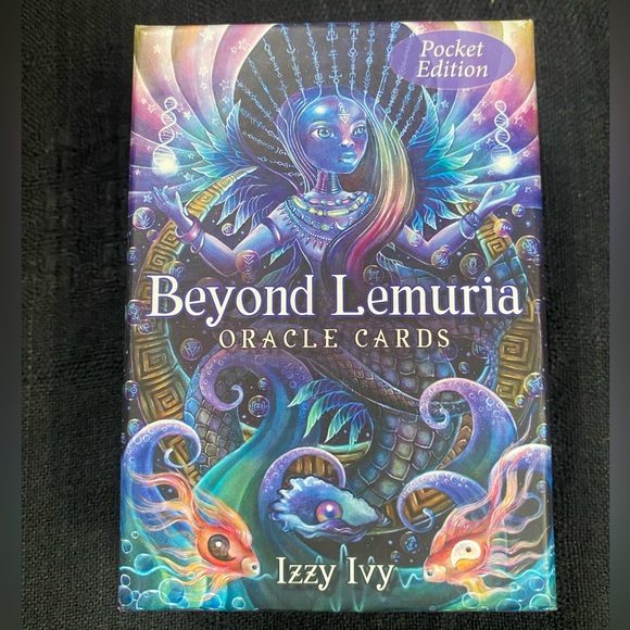 Beyond Lemuria Oracle Card Deck by Izzy Ivy. Pocket Edition. Like New! - Picture 2 of 10